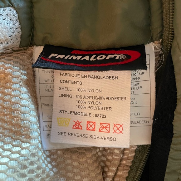 Powder Room Waterproof Primaloft Insulated Green Plaid Ski Jacket - Picture 9 of 11